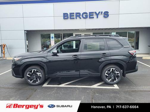 Crystal Black Silica 2026 Subaru Forester Hybrid Premium