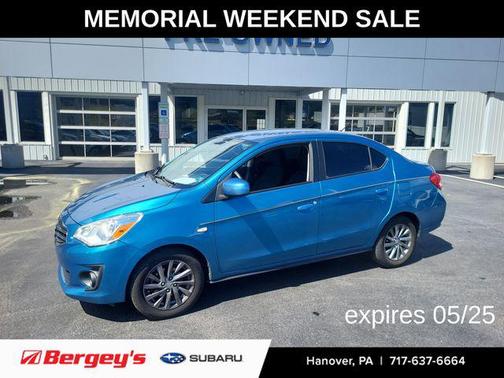 Sapphire Blue Metallic 2019 Mitsubishi Mirage G4 ES