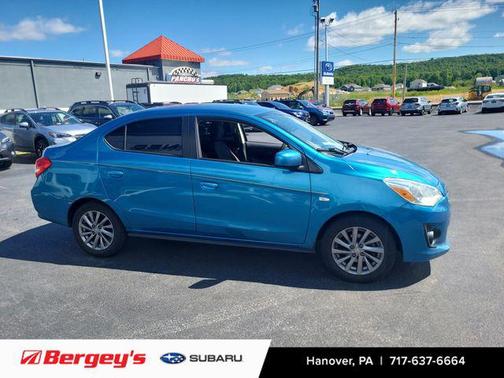 Sapphire Blue Metallic 2019 Mitsubishi Mirage G4 ES