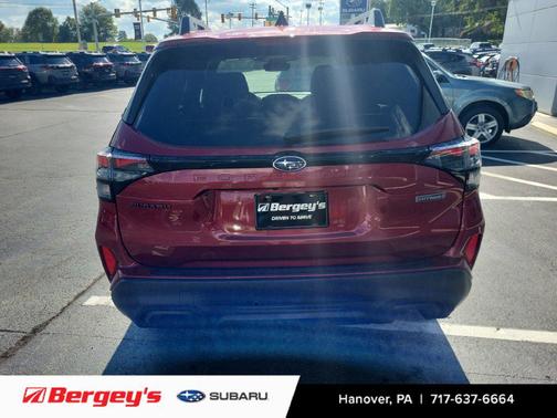 Crimson Red Pearl 2026 Subaru Forester Hybrid Premium