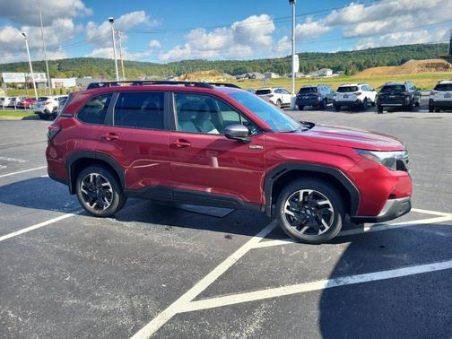 Crimson Red Pearl 2026 Subaru Forester Hybrid Premium