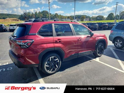 Crimson Red Pearl 2026 Subaru Forester Hybrid Premium