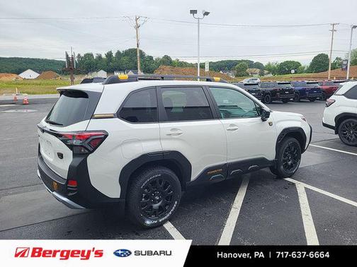 Crystal White Pearl 2026 Subaru Forester Wilderness