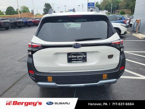 Crystal White Pearl 2026 Subaru Forester Wilderness