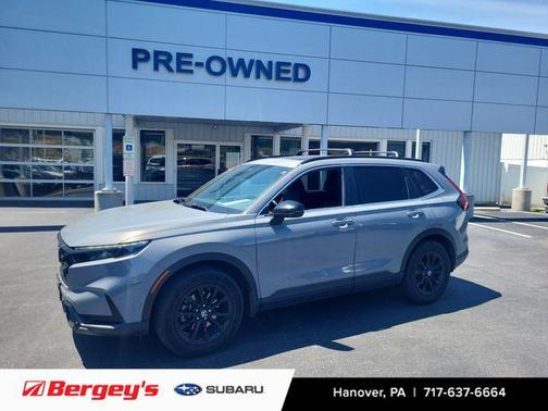 Urban Gray Pearl 2023 Honda CR-V Hybrid Sport AWD