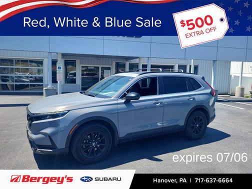 Urban Gray Pearl 2023 Honda CR-V Hybrid Sport AWD