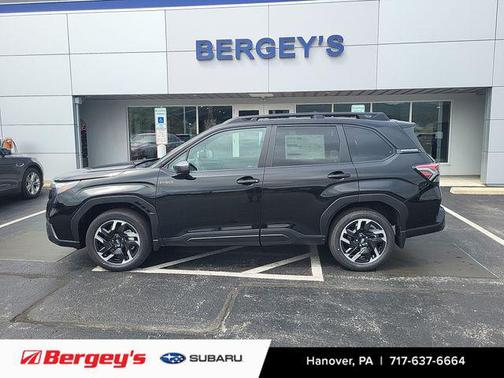 Crystal Black Silica 2026 Subaru Forester Hybrid Premium
