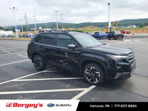 Crystal Black Silica 2026 Subaru Forester Hybrid Premium