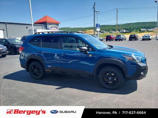 Geyser Blue 2023 Subaru Forester Wilderness