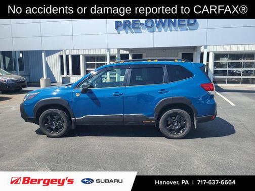 Geyser Blue 2023 Subaru Forester Wilderness