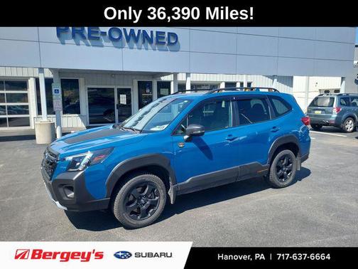 Geyser Blue 2023 Subaru Forester Wilderness