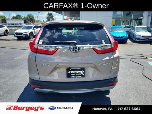 White Diamond Pearl 2018 Honda CR-V EX-L