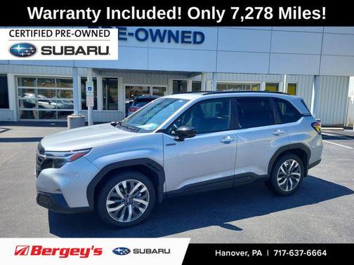 Ice Silver Metallic 2025 Subaru Forester Hybrid Touring