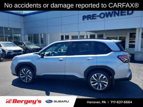 Ice Silver Metallic 2025 Subaru Forester Hybrid Touring
