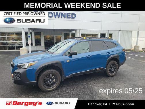 Geyser Blue 2025 Subaru Outback Wilderness