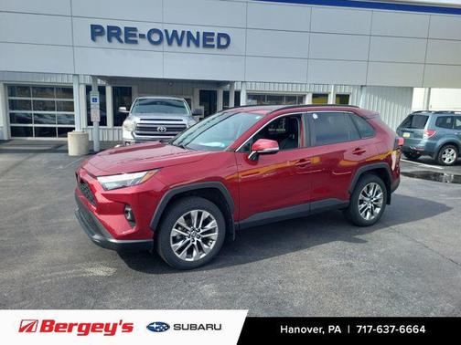 Ruby Flare Pearl 2023 Toyota RAV4 XLE Premium