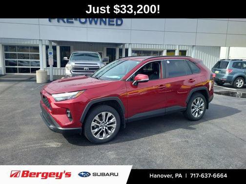 Ruby Flare Pearl 2023 Toyota RAV4 XLE Premium