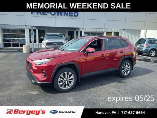 Ruby Flare Pearl 2023 Toyota RAV4 XLE Premium
