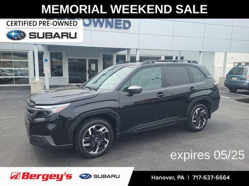 Crystal Black Silica 2026 Subaru Forester Limited