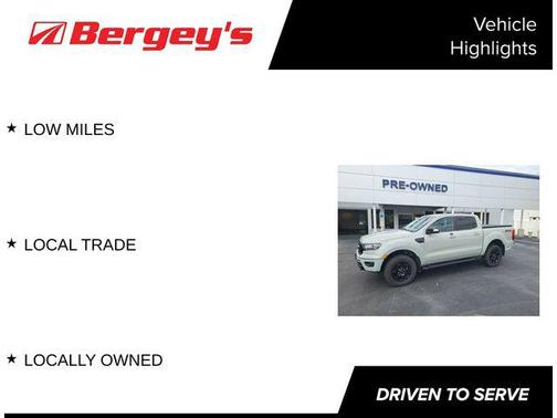 Cactus Gray 2021 Ford Ranger LARIAT