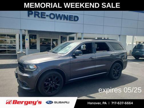 Granite Metallic Clearcoat 2017 Dodge Durango GT