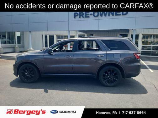 Granite Metallic Clearcoat 2017 Dodge Durango GT