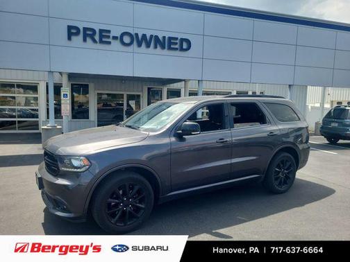Granite Metallic Clearcoat 2017 Dodge Durango GT