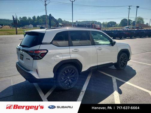 Crystal White Pearl 2026 Subaru Forester Sport