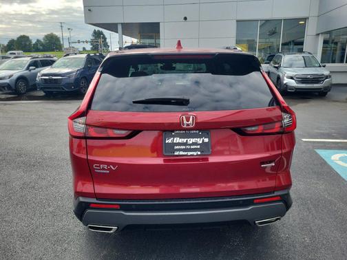 Red 2025 Honda CR-V Hybrid Sport Touring AWD