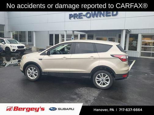 WHITE GOLD METALLIC 2017 Ford Escape SE