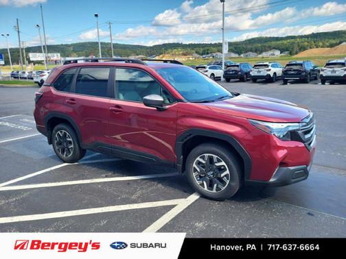 Crimson Red Pearl 2026 Subaru Forester Premium
