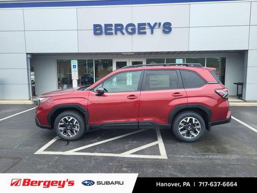 Crimson Red Pearl 2026 Subaru Forester Premium