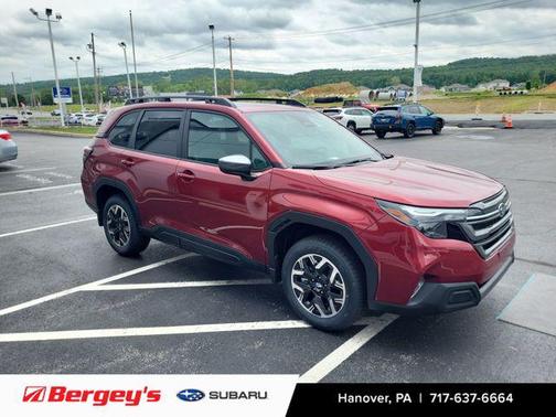 Crimson Red Pearl 2026 Subaru Forester Premium