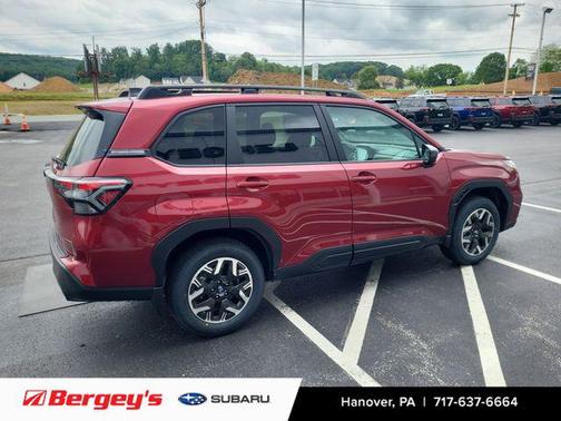 Crimson Red Pearl 2026 Subaru Forester Premium