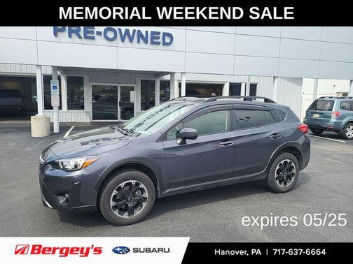 Magnetite Gray Metallic 2021 Subaru Crosstrek Premium