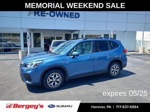 Horizon Blue Pearl 2019 Subaru Forester Premium