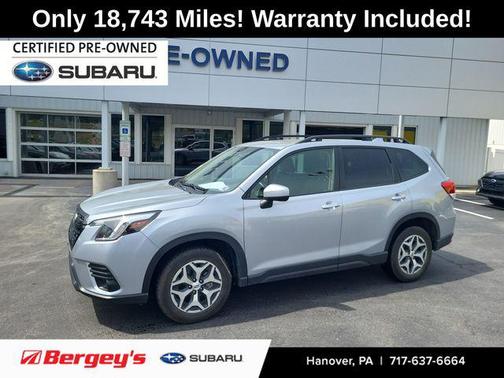 Ice Silver Metallic 2022 Subaru Forester Premium