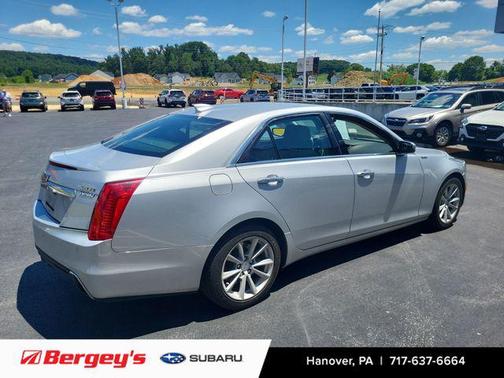 Radiant Silver Metallic 2018 Cadillac CTS 2.0L Turbo