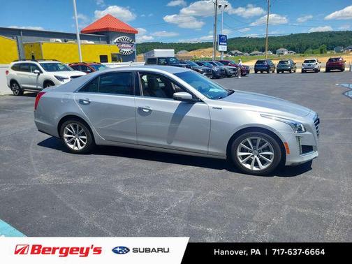 Radiant Silver Metallic 2018 Cadillac CTS 2.0L Turbo