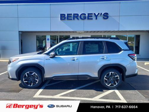 Ice Silver Metallic 2026 Subaru Forester Hybrid Limited