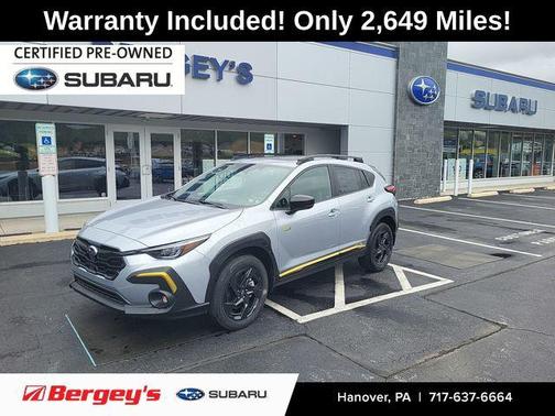 Ice Silver Metallic 2025 Subaru Crosstrek Sport