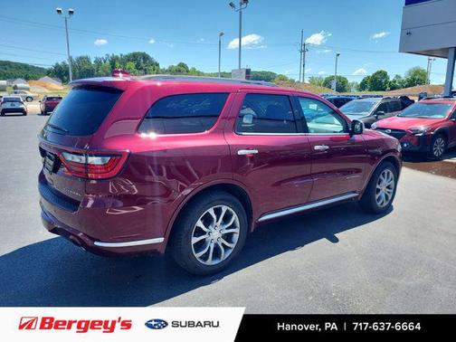 Red Pearl Coat 2016 Dodge Durango Citadel