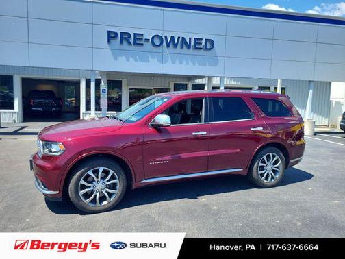 Red Pearl Coat 2016 Dodge Durango Citadel