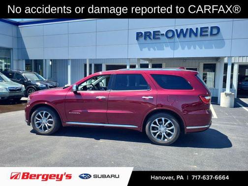 Red Pearl Coat 2016 Dodge Durango Citadel