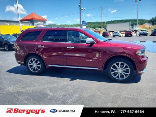 Red Pearl Coat 2016 Dodge Durango Citadel