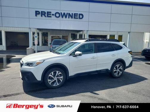 Crystal White Pearl 2020 Subaru Outback Limited