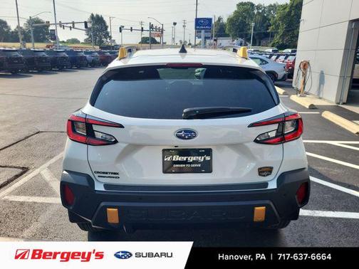 Crystal White Pearl 2026 Subaru Crosstrek Wilderness