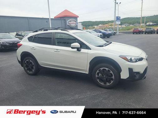 Crystal White Pearl 2023 Subaru Crosstrek Premium