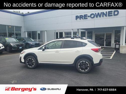 Crystal White Pearl 2023 Subaru Crosstrek Premium