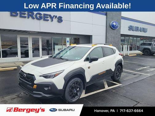 Crystal White Pearl 2026 Subaru Crosstrek Wilderness